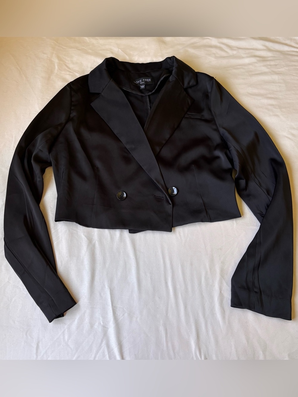 Cropped blazer